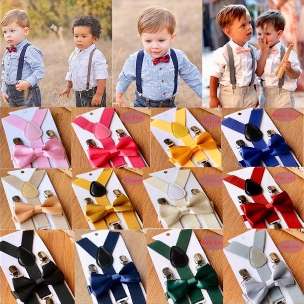 🎉CLEARANCE🎉Children’s Suspenders/Bow Tie Set🎉